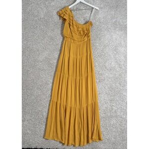 Tularosa Size‎ Small Midi Dress Lily Yellow Dolly REVOLVE